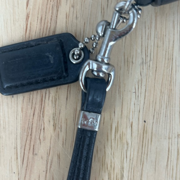 Black Coach Wallet Wristlet - Picture 5 of 10